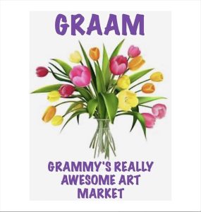 Graam Grammy's REally Awesome Art Market logo