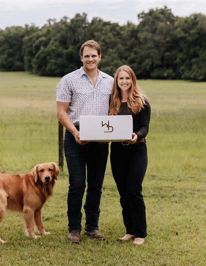 Tyler and Kelsey Waters WD Cattle co